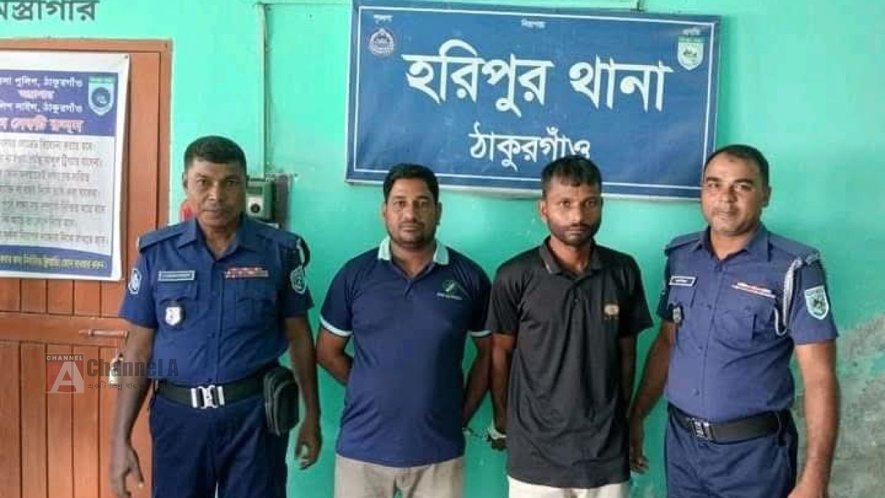 হরিপুরে নিষিদ্ধ মাদকদ্রব্য ইয়াবা ট্যাবলেটসহ গ্রেপ্তার ২জন