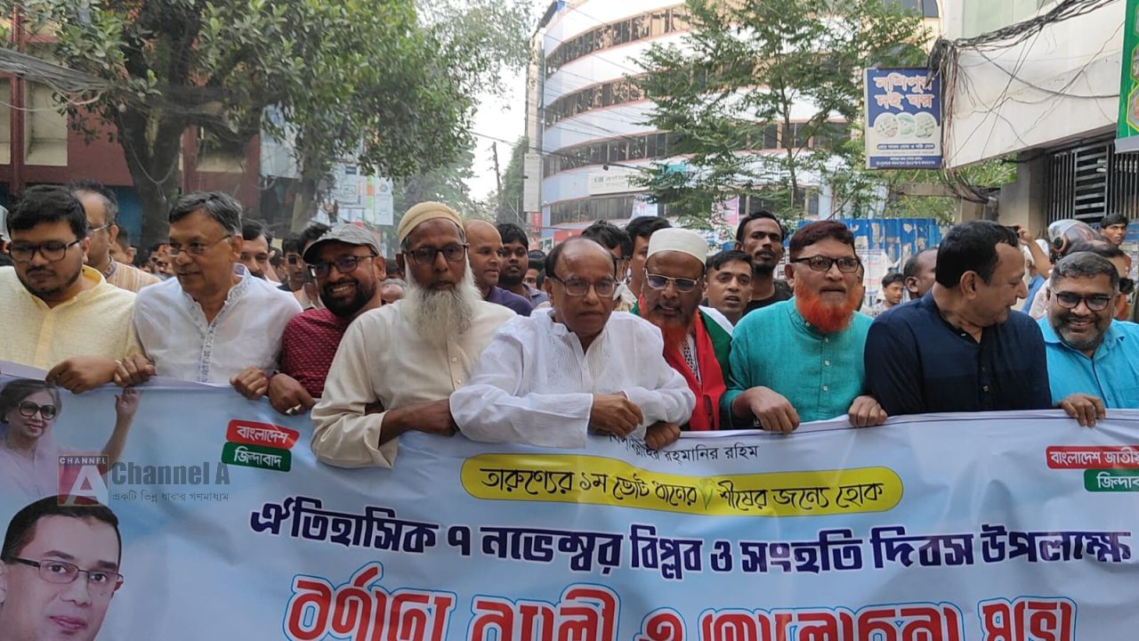 জেলা  বিএনপির উদ্যেগে ঐতিহাসিক বিপ্লব ও সংহতি দিবস উদযাপন  